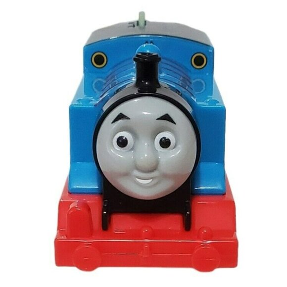 Thomas The Train Glow in Dark Speed Sparks Tank Engine Motorized Blue Red Toy - Picture 3 of 13